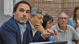 Rodolfo Montero pasó por la Legislatura para presentar el presupuesto del Ministerio de Salud de cara al 2026.
