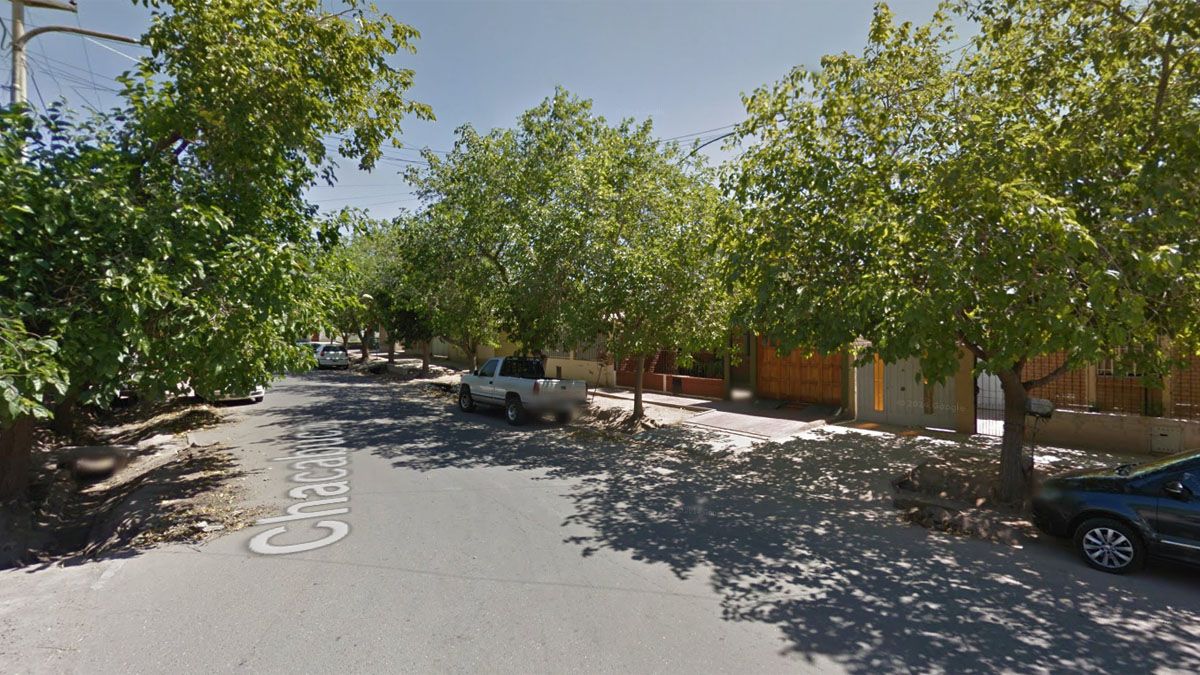 El asalto ocurrió en calle Chacabuco al 1.000, entre Serratea y Quatrini, de Rodeo de la Cruz, Guaymallén.