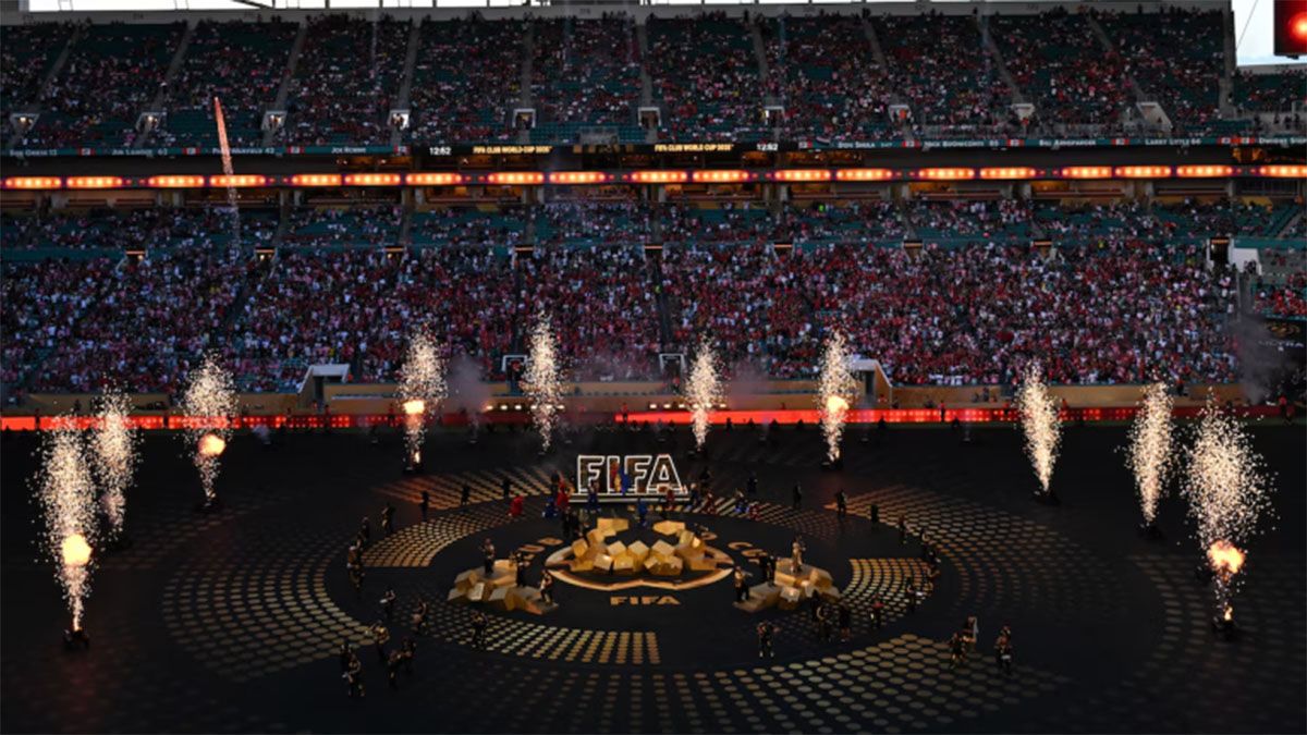 Se realizó el acto inaugural del Mundial de Clubes.