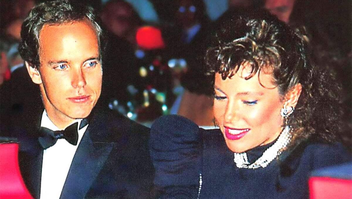 Alberto de Mónaco y Ana Obregón. Alberto de Mónaco y Ana Obregón.