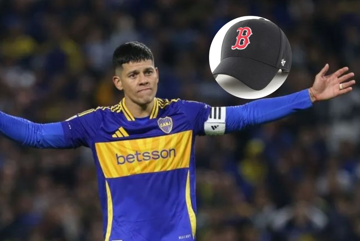 Rojo y una gorra que trae mala suerte.