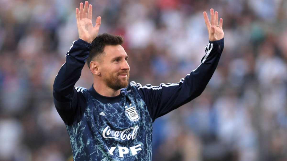 Messi, de San Juan a París y con el pasaje asegurado a Qatar