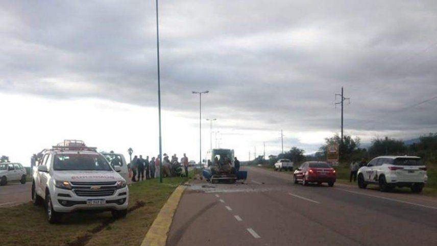 Acusaron a Adolfo Rodríguez Saá de provocar el vuelco de un auto