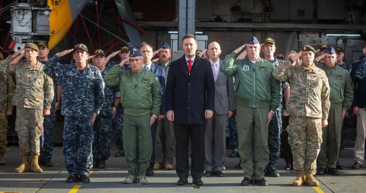 Luis Petri cerró la Campaña Antártica de Verano.