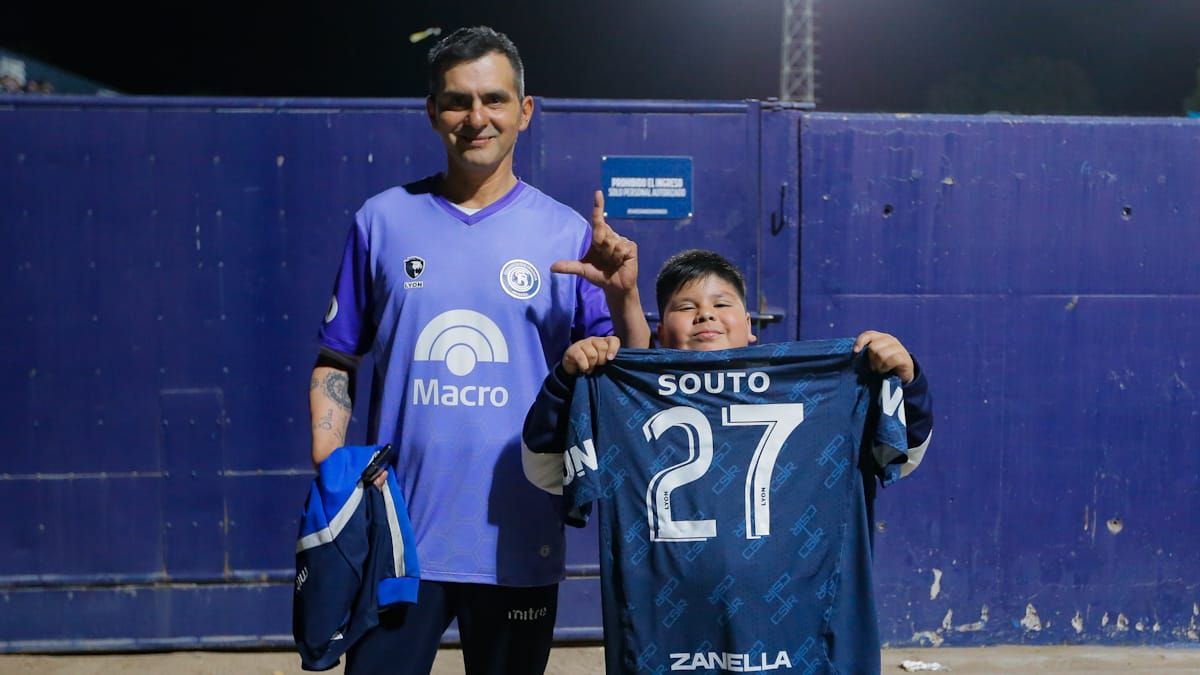Jorge Herrera con su sobrino Jeremías