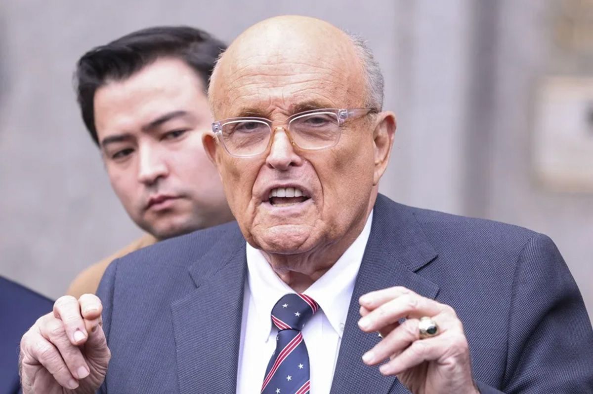 El exalcalde de Nueva York Rudy Giuliani (Archivo). Crédito: EFE/EPA/Sarah Yenesel.