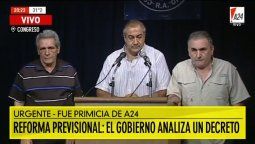 La CGT realizará un paro de 24 horas si Macri firma un DNU