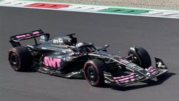 Franco Colapinto usó en Monza un Alpine A523, usado hace dos años en el campeonato de Fórmula 1, y demostró su capacidad.