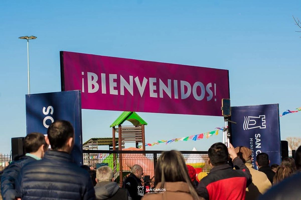 San Carlos inauguró el Parque de los Niños. San Carlos inauguró el Parque de los Niños.