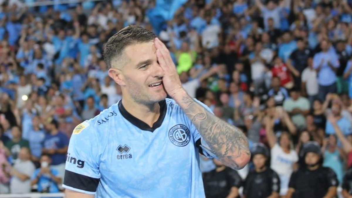 Pablo Vegetti se convirtió en la estrella de la noche en el Kempes cordobés