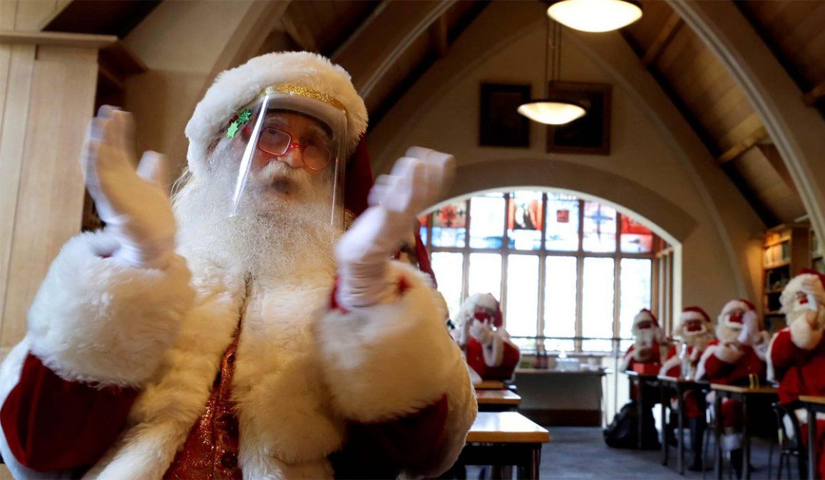 ¿Quién fue San Nicolás? Hoy veremos a Papá Noel con barbijo.