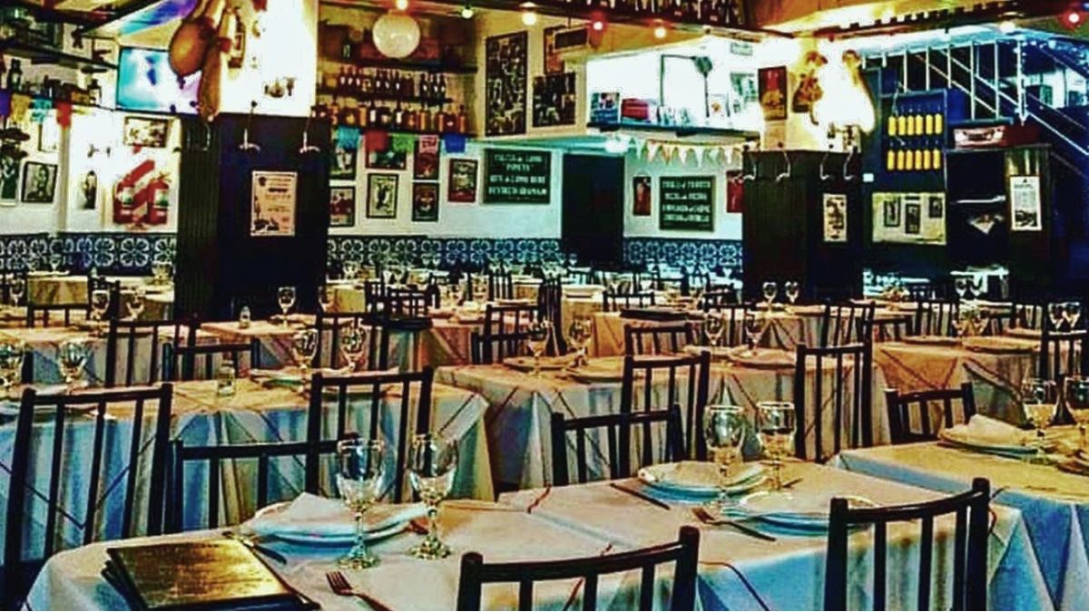 El bodegón que antes funcionaba como cabaret.