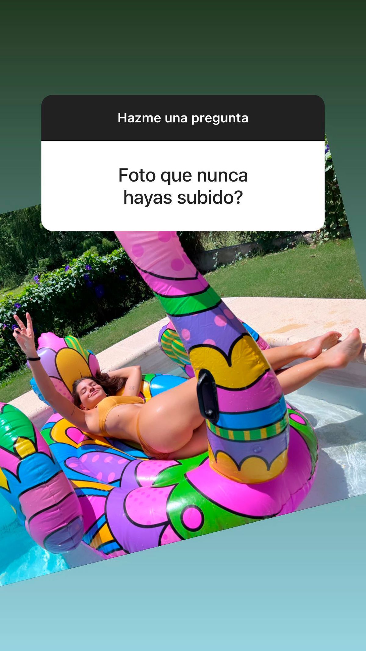 La foto de la China Suárez que subió a su Instagram.