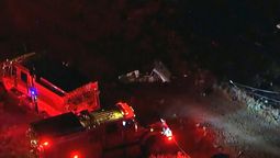 Tres muertos al chocar dos helicópteros que combatían un incendio en California