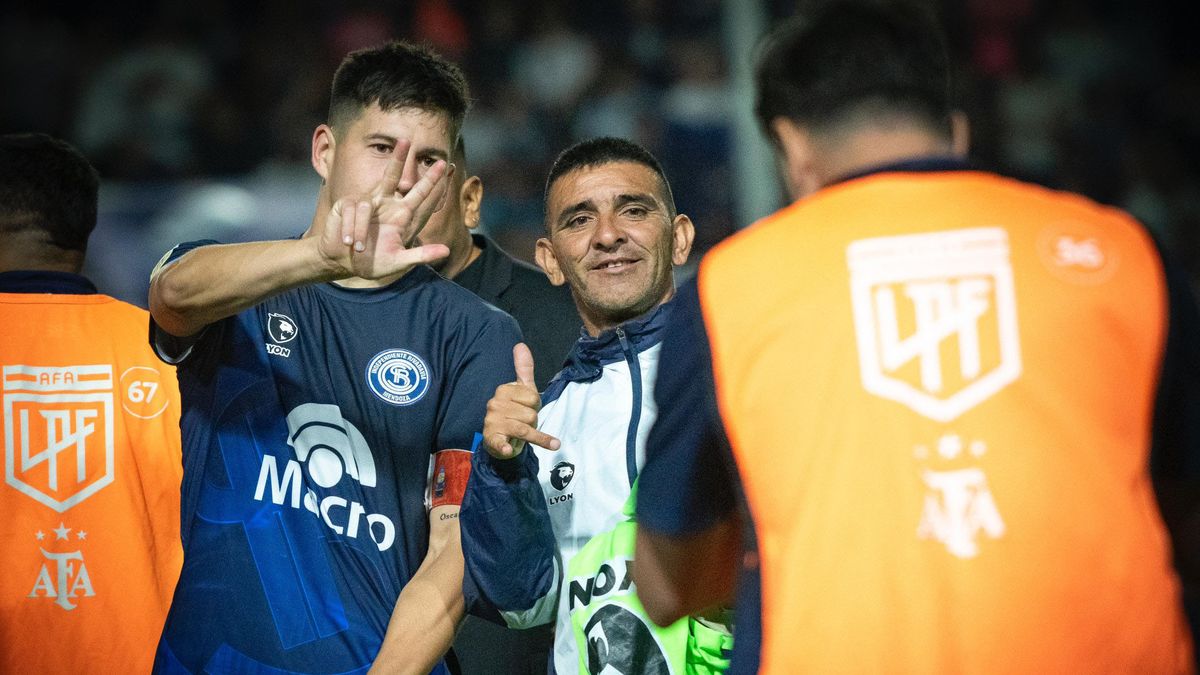 Franco Romero, el capitán de Independiente Rivadavia. Franco Romero, el capitán de Independiente Rivadavia.