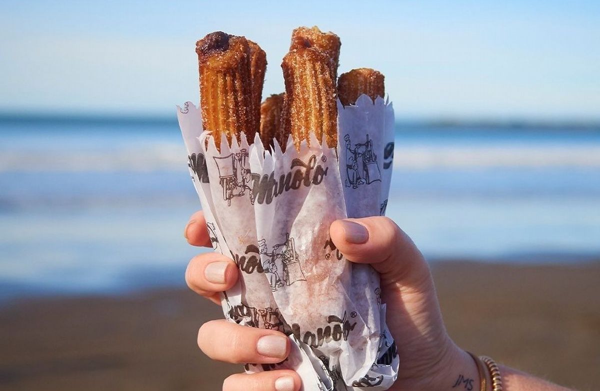 Precios altos. Los clásicos churros, choclos y licuados, salen muy caros en la Costa Atlántica.&nbsp;