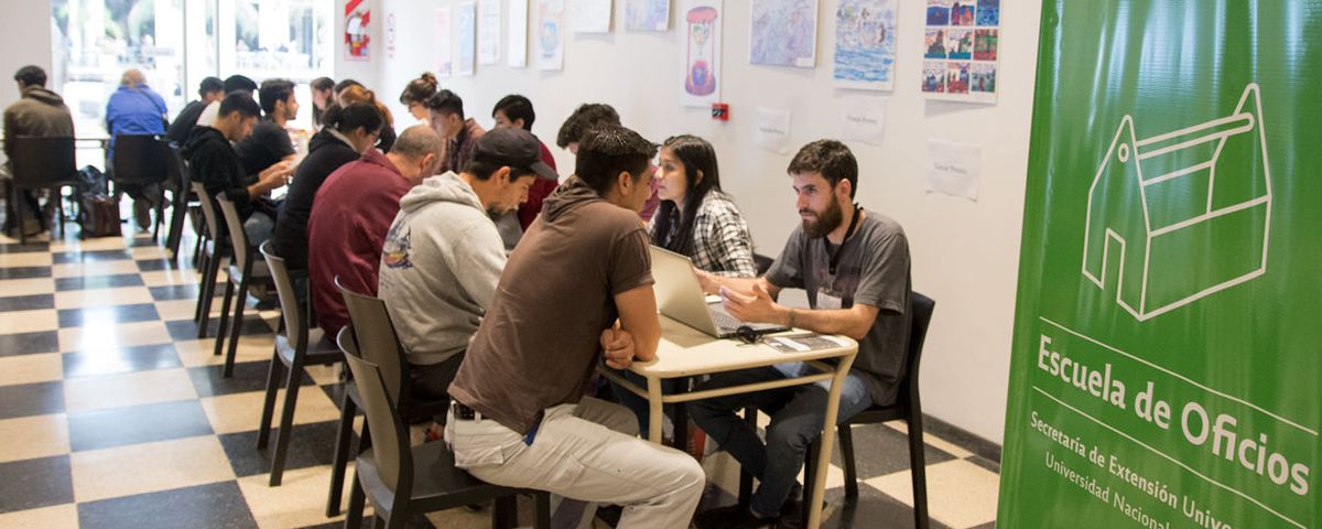 Otra escuela de oficios, en este caso en Córdoba.