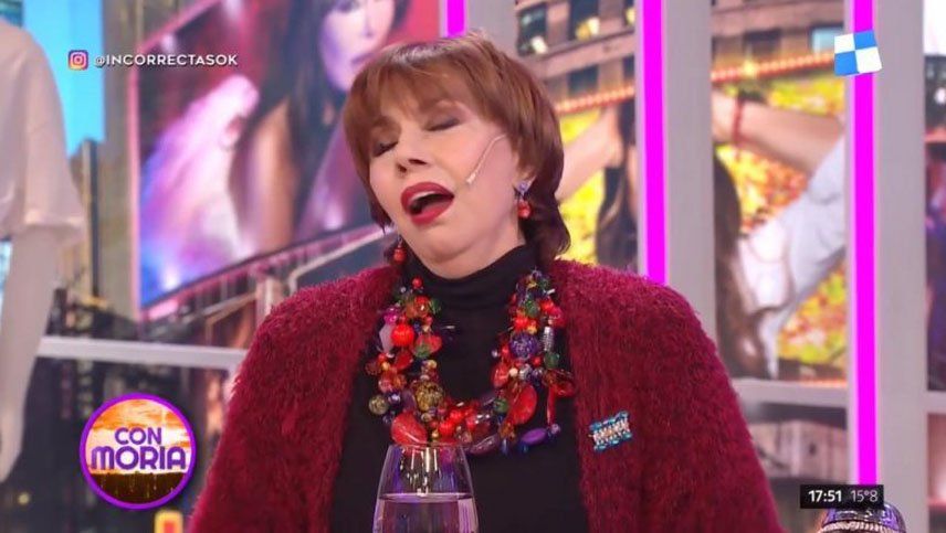 Nora Cárpena simuló un orgasmo al estilo Meg Ryan en Incorrectas