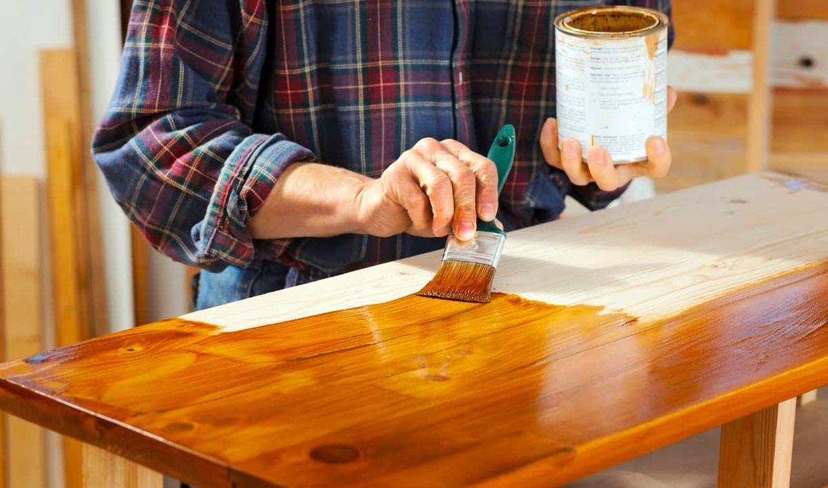 El barniz es muy utilizado en proyectos de bricolaje. Imagen: Pixabay El barniz es muy utilizado en proyectos de bricolaje. Imagen: Pixabay