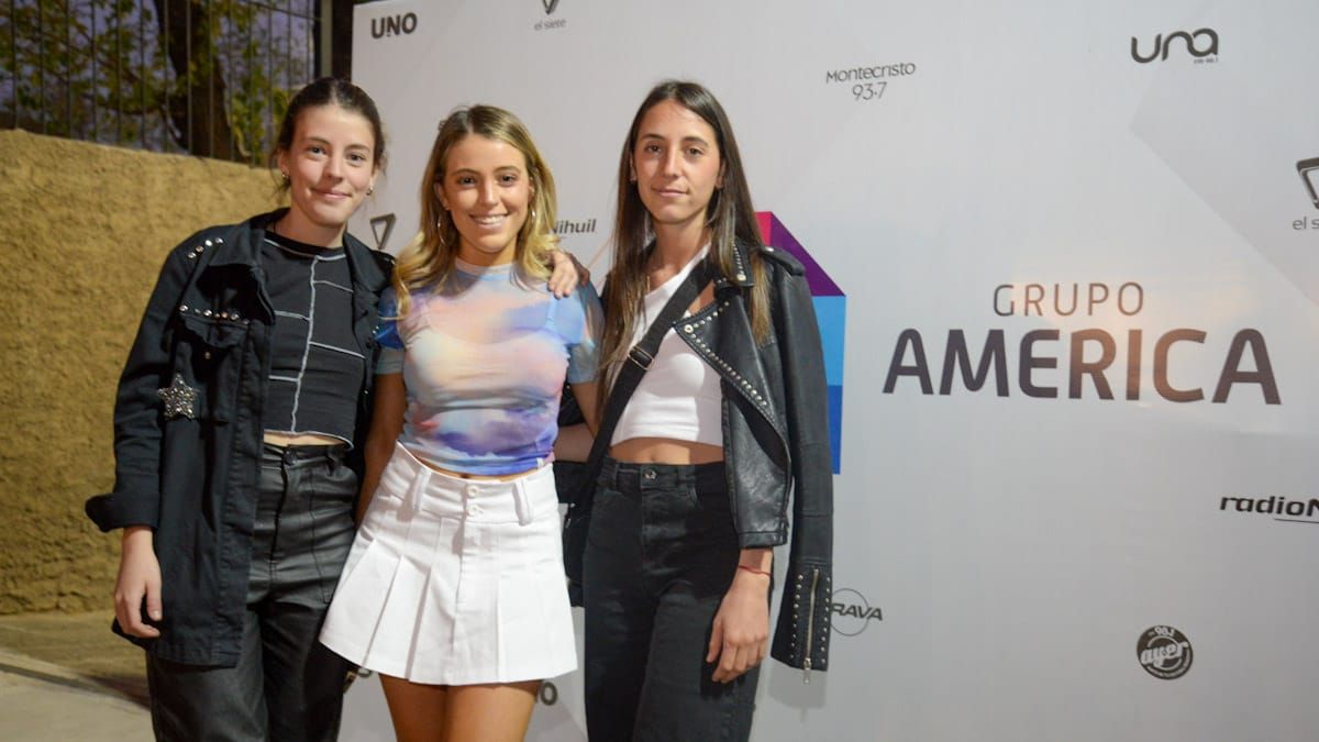 Amalia Ceschin, Clari Ceschin y Lucia Ceschin.