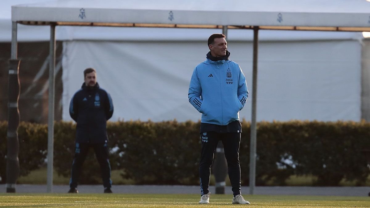 Lionel Scaloni ya tendría definida la formación de la Selección argentina para enfrentar a Ecuador.