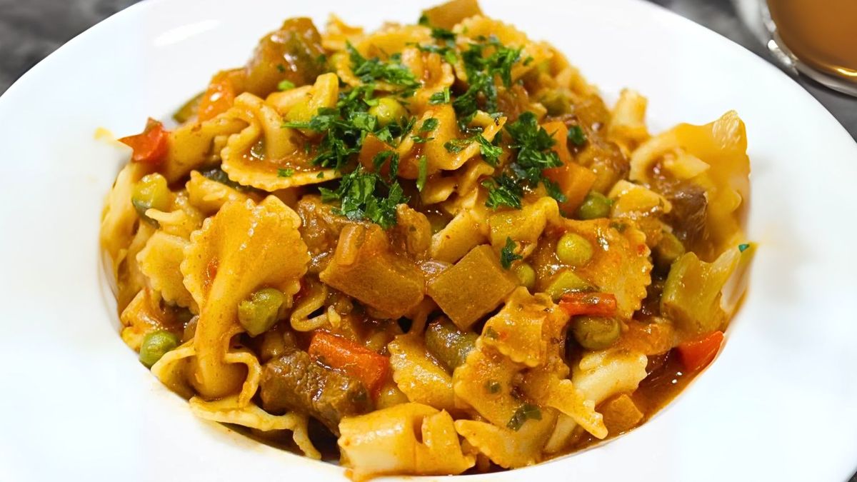 La receta de fideos moñitos es sencilla y reconfortante para los días de frío. Foto: gentileza rionegro.