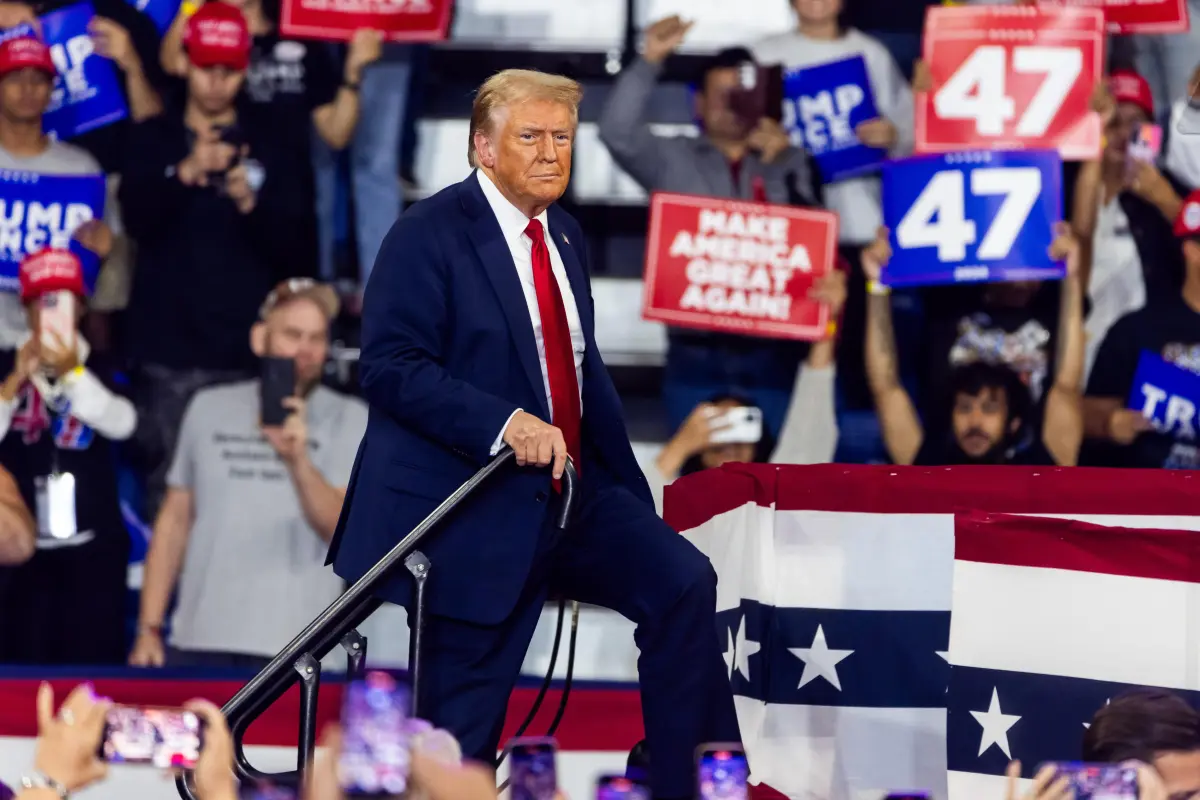 El expresidente estadounidense y candidato presidencial republicano Donald Trump durante un mitin de campaña en Pensilvania. Crédito: EFE. El expresidente estadounidense y candidato presidencial republicano Donald Trump durante un mitin de campaña en Pensilvania. Crédito: EFE.
