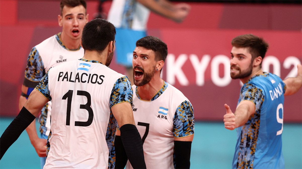 ¡La Selección argentina de voley se metió en semifinales! 