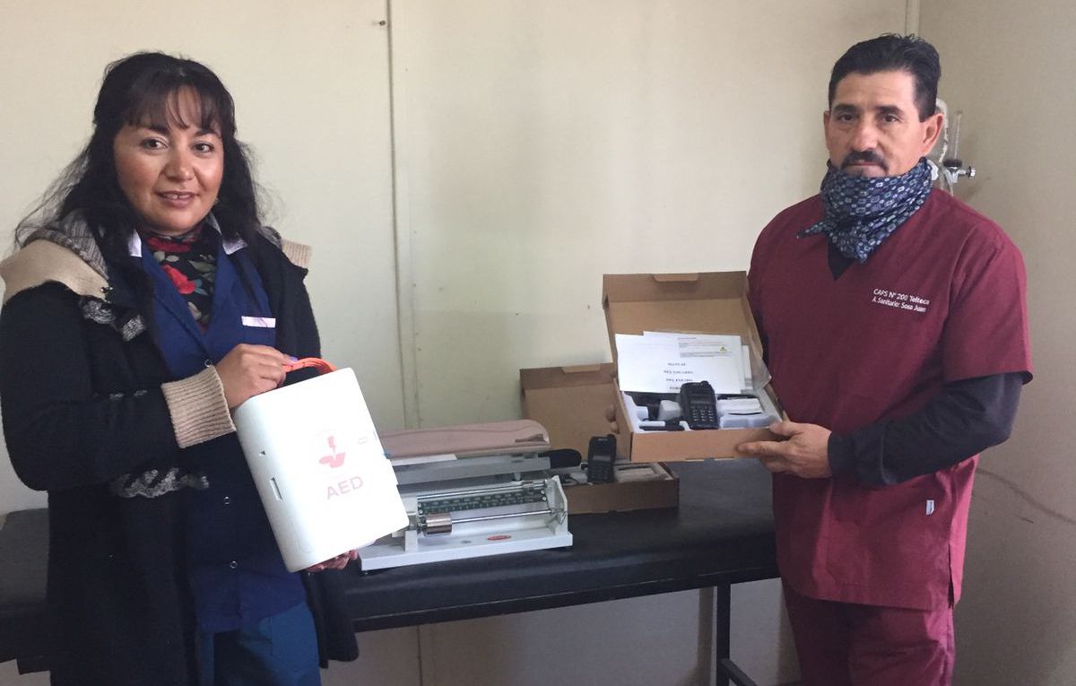 La Posta Sanitaria de Lavalle tiene edificio propio, gracias a la donación de Grupo América y el programa Vendimia Solidaria. La Posta Sanitaria de Lavalle tiene edificio propio, gracias a la donación de Grupo América y el programa Vendimia Solidaria.