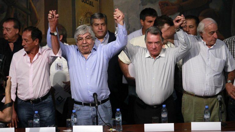El paro de Moyano, Barrionuevo y Micheli será el 10 de abril