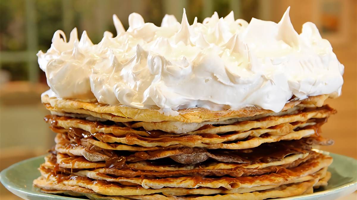 Torta Rogel de Maru botana: la receta con mucho dulce de leche y el ...