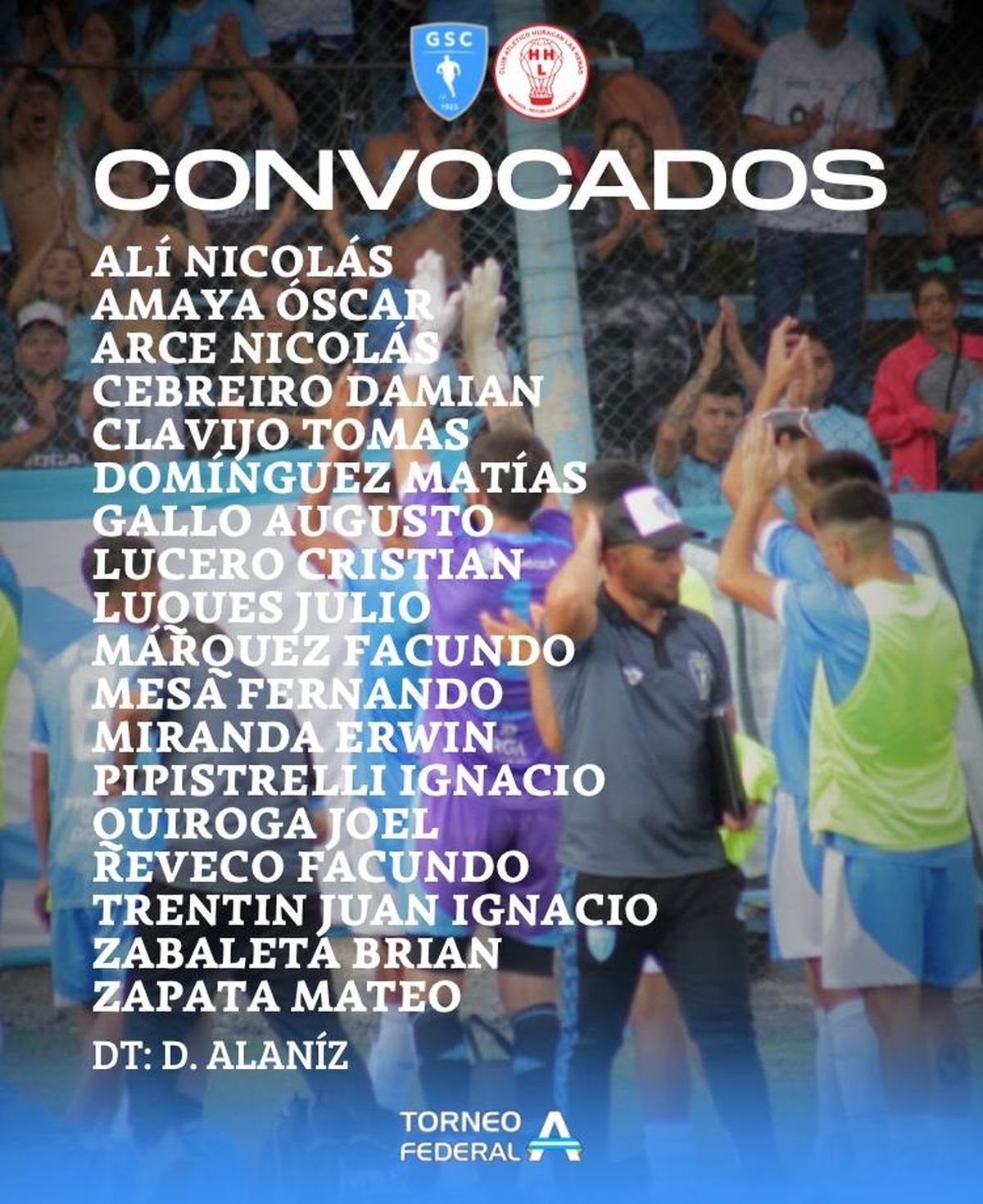 Gutiérrez Sport Club y Huracán Las Heras estarán frente a frente por el Federal A