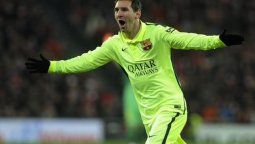 Barcelona de Messi goleó al Bilbao y le hace sombra al Madrid