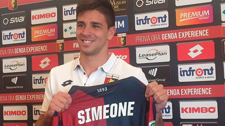 Gio Simeone fue presentado en Italia