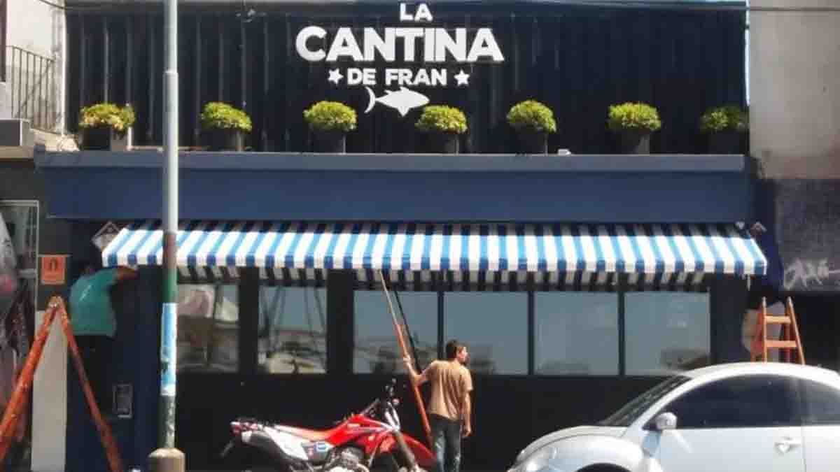 En La Cantina de Fran se produjo el incidente con el fiscal Diego Luciani.