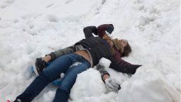 A último momento decidieron ir a Las Leñas