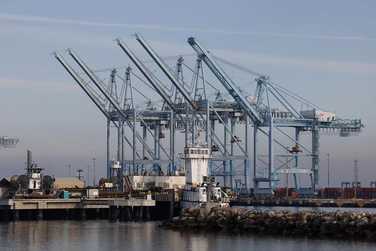 El puerto de Los Ángeles