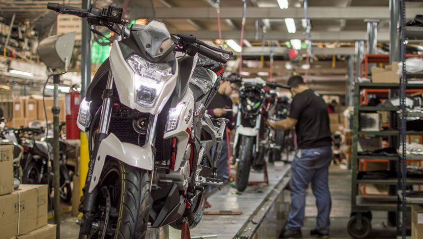 Motos de fabricación nacinal.