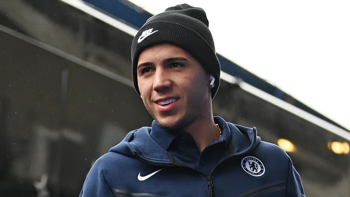 Enzo en sus primeras semanas como jugador del Chelsea