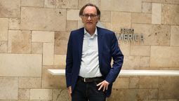 Osvaldo Giordano, presidente del IERAL, pasó este miércoles por la redacción de Grupo América. Foto: Cristian Lozano. Osvaldo Giordano, presidente del IERAL, pasó este miércoles por la redacción de Grupo América. Foto: Cristian Lozano.