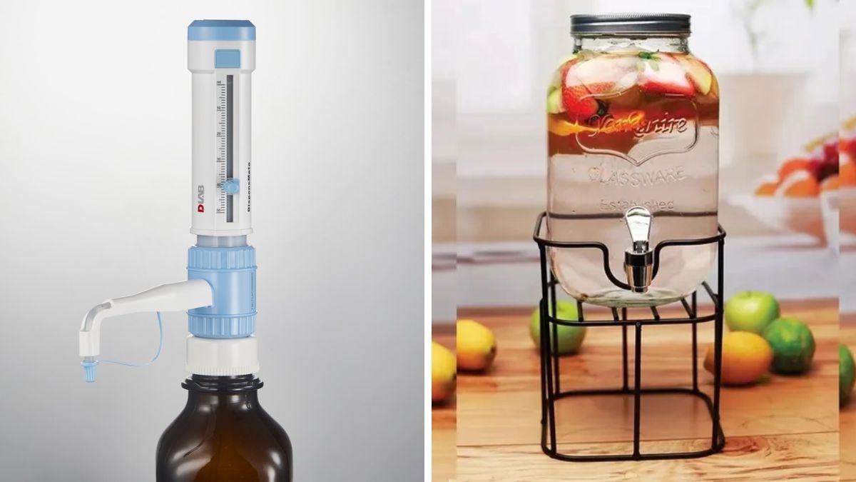 En este caso, si tienes botellas de vidrio sin usar puedes crear un dispenser de jabón, aceite, etc. En este caso, si tienes botellas de vidrio sin usar puedes crear un dispenser de jabón, aceite, etc.