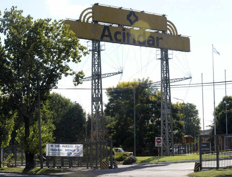 Entre marzo y abril, la producci&oacute;n de Acindar se paraliz&oacute; un mes por la ca&iacute;da en las ventas.