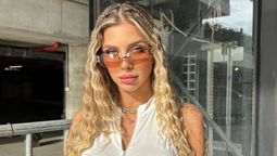 Romina Malaspina se sumó al look guerrillera llevando la tanga al extremo y es tendencia