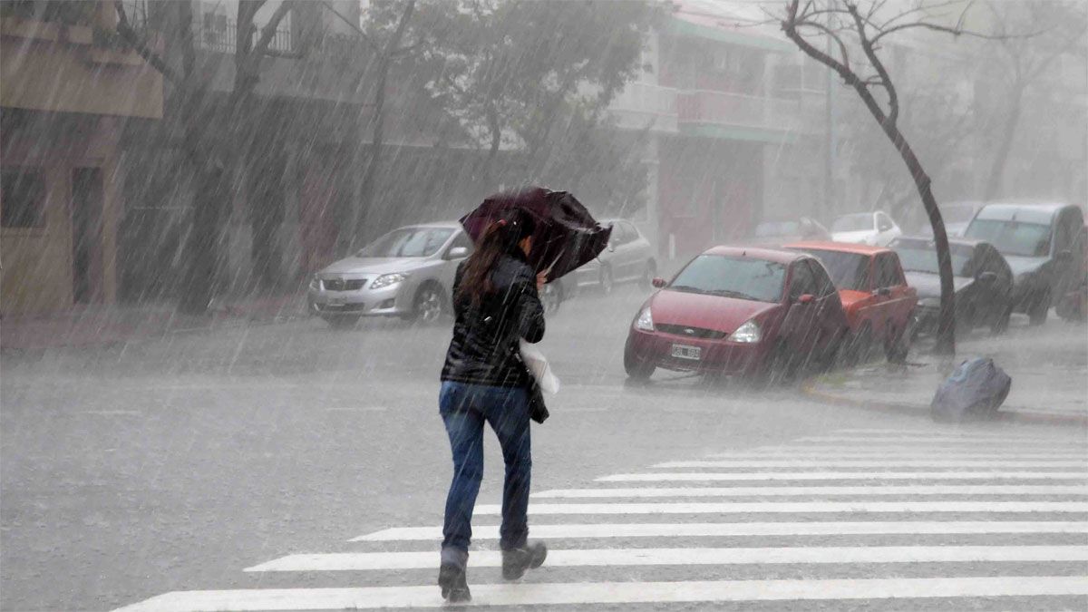Las lluvias y chaparrones comenzarían a aparecer en el jueves en el Gran Mendoza.