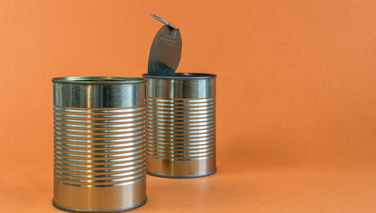 Recicla las latas de conserva para un organizador de cocina 