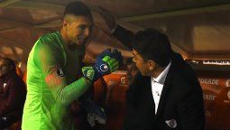 Cómo reaccionaron los hinchas de River ante la presencia de Juan Pablo Carrizo