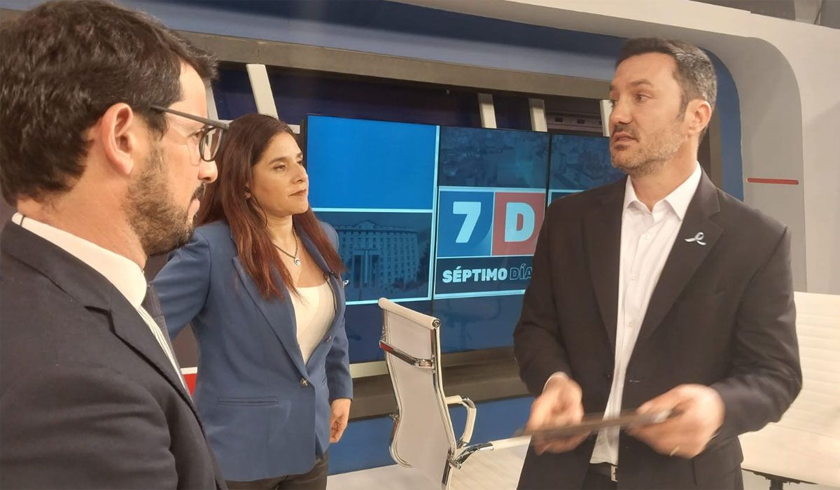 Luis Petri en Séptimo Día. Luis Petri en Séptimo Día.