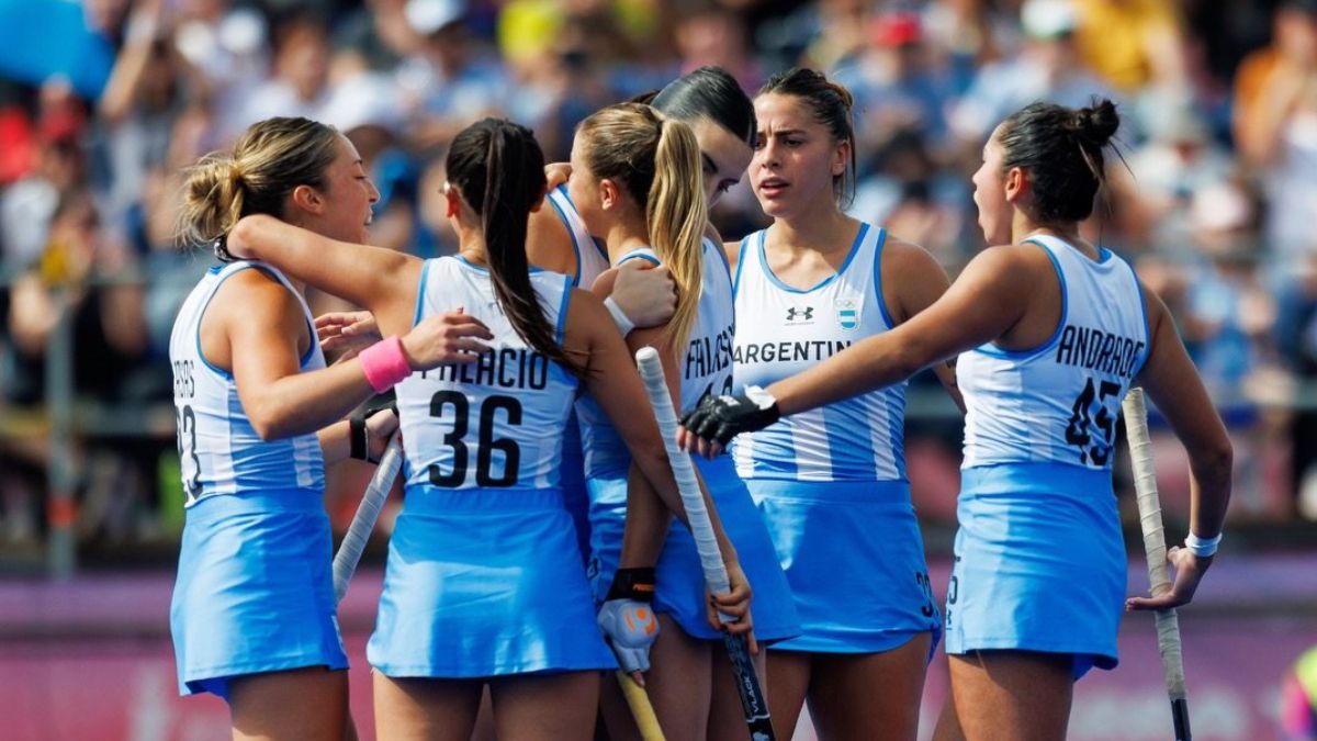 Las Leonas golearon a Chile en la final del hockey sobre césped&nbsp; de los Juegos Suramericanos y obtuvieron la medalla de oro, al igual que los varones.