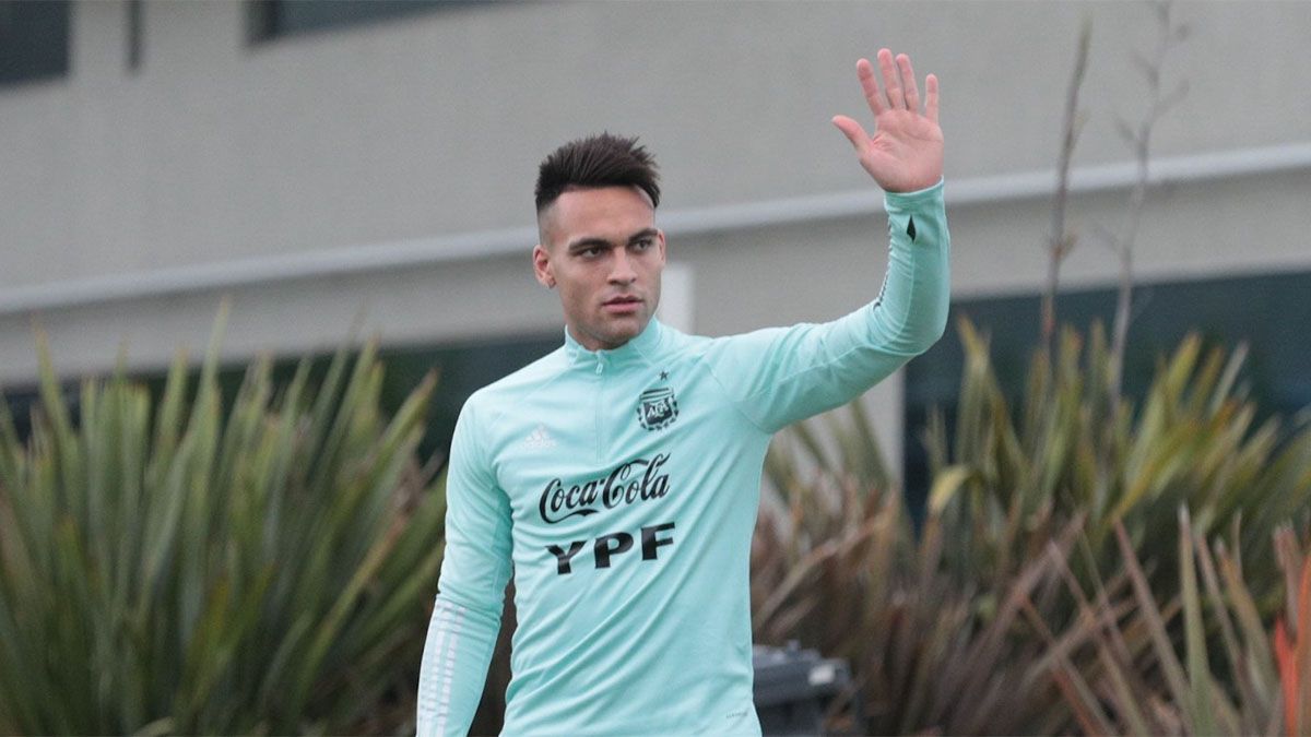 Lautaro Martínez es una fija en el ataque de Argentina.