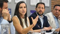 Mercedes Rus pasó por la Legislatura para presentar la reforma al Código Procesal Penal. Mercedes Rus pasó por la Legislatura para presentar la reforma al Código Procesal Penal.